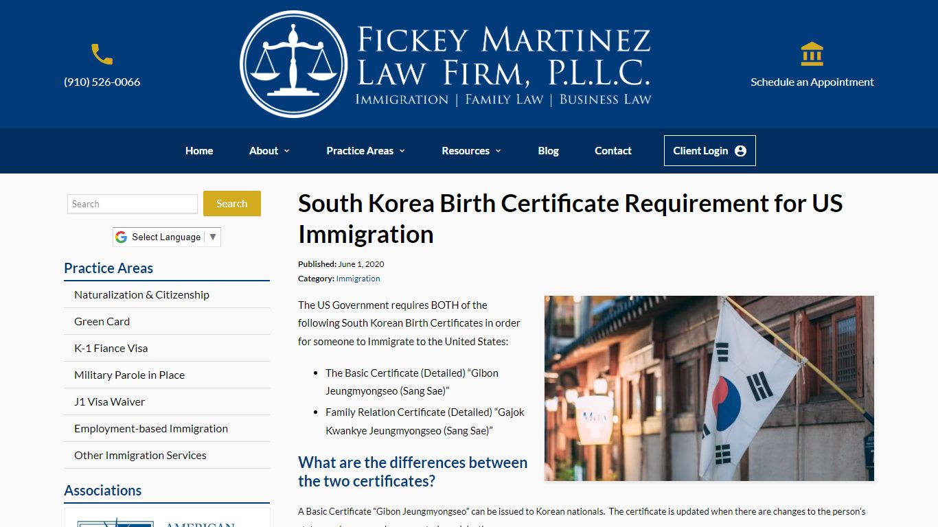 South Korea Birth Certificate Requirement for US ...