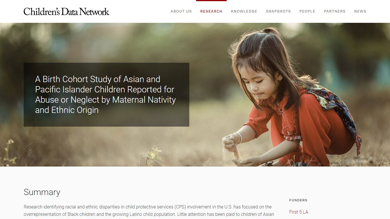 A Birth Cohort Study of Asian and Pacific Islander ...